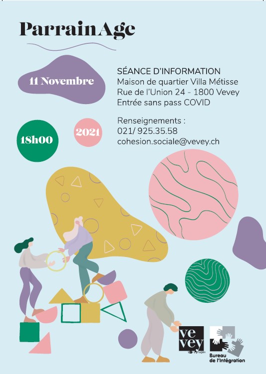 La Ville de Vevey va réitérer son projet ParrainAge après une première expérience positive en 2020